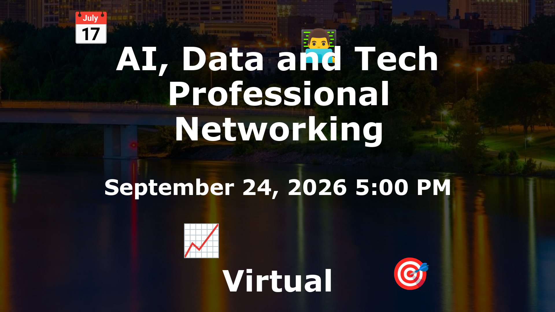 AI, Data and Tech Professional Networking event image